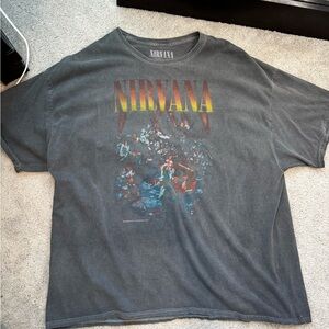 Urban Outfitters Nirvana grunge oversized t-shirt tunic 🎸